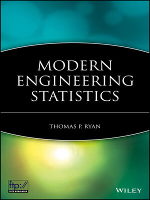 cover image of Modern Engineering Statistics